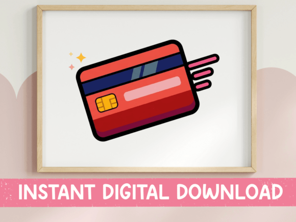 Speeding Credit Card Sticker Shopping: Graphics & T-Shirt Designs